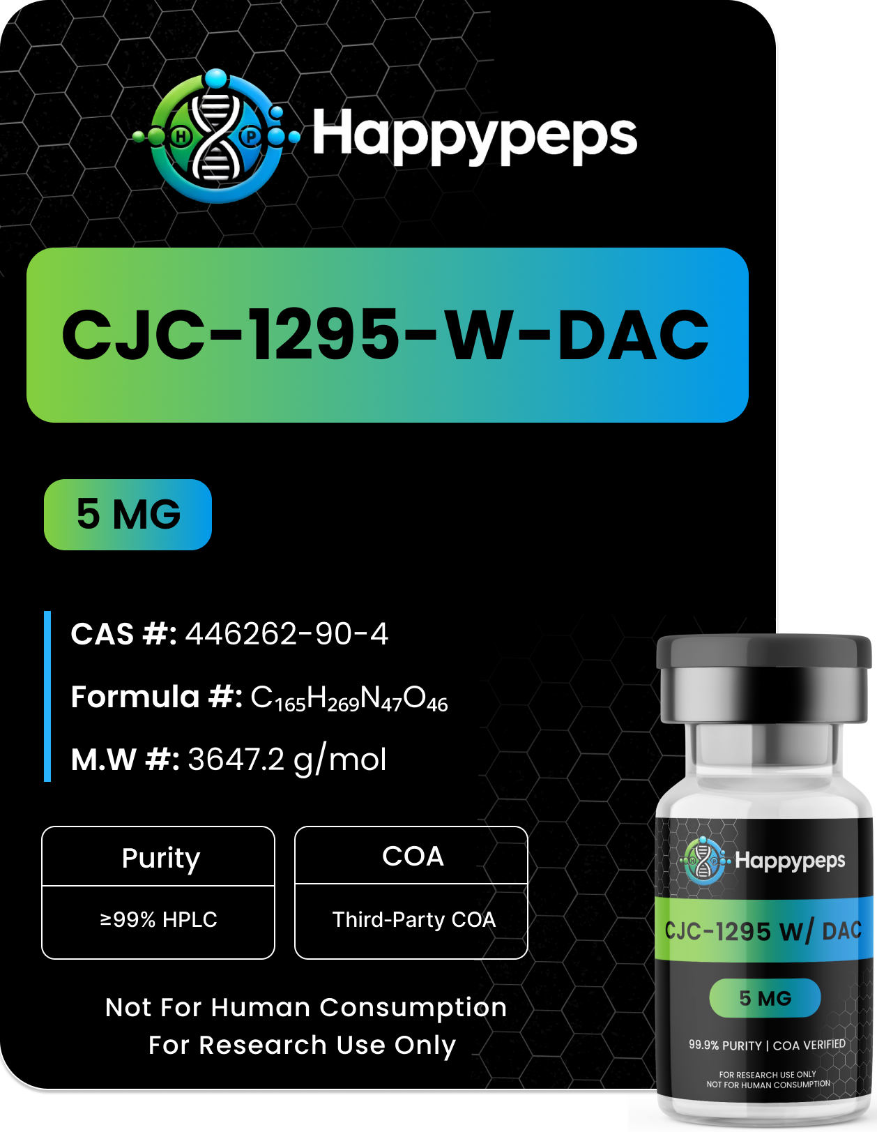 CJC-1295 w/ DAC 5mg