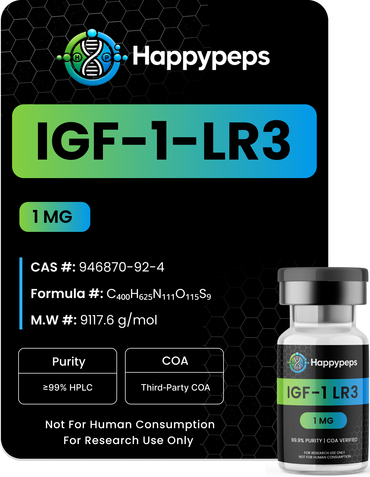 IGF-1 LR3 1mg